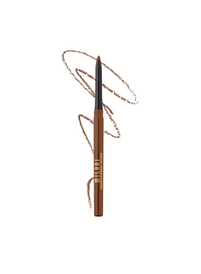 Understatement Lipliner Pencil - Highly Pigmented Retractable Soft Lip Liner Pencil, Easy to Use Lip Makeup