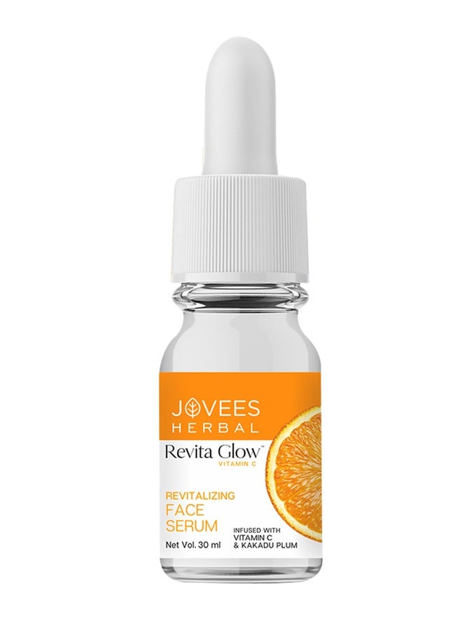 Jovees Herbal Revita Glow Vitamin C Face Serum 30ml | With Kakadu Plum | Reduces Dark Spots, Brightens & Evens Skin Tone | Lightweight, Oil-Free - image 2