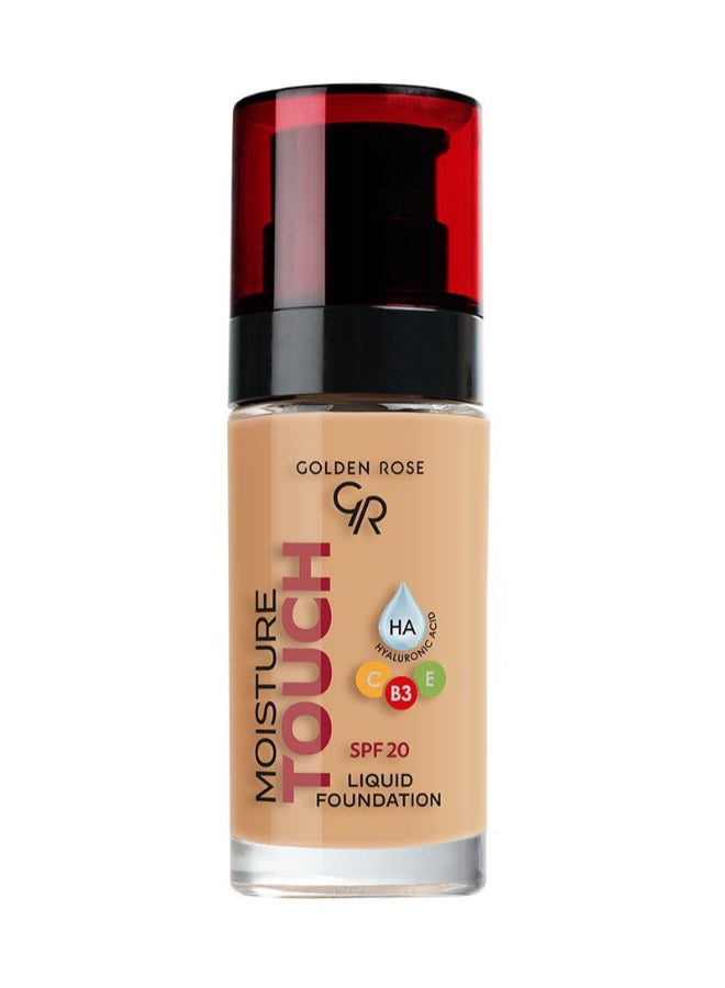 Moisture Touch Liquid Foundation Spf 20  115 Brown