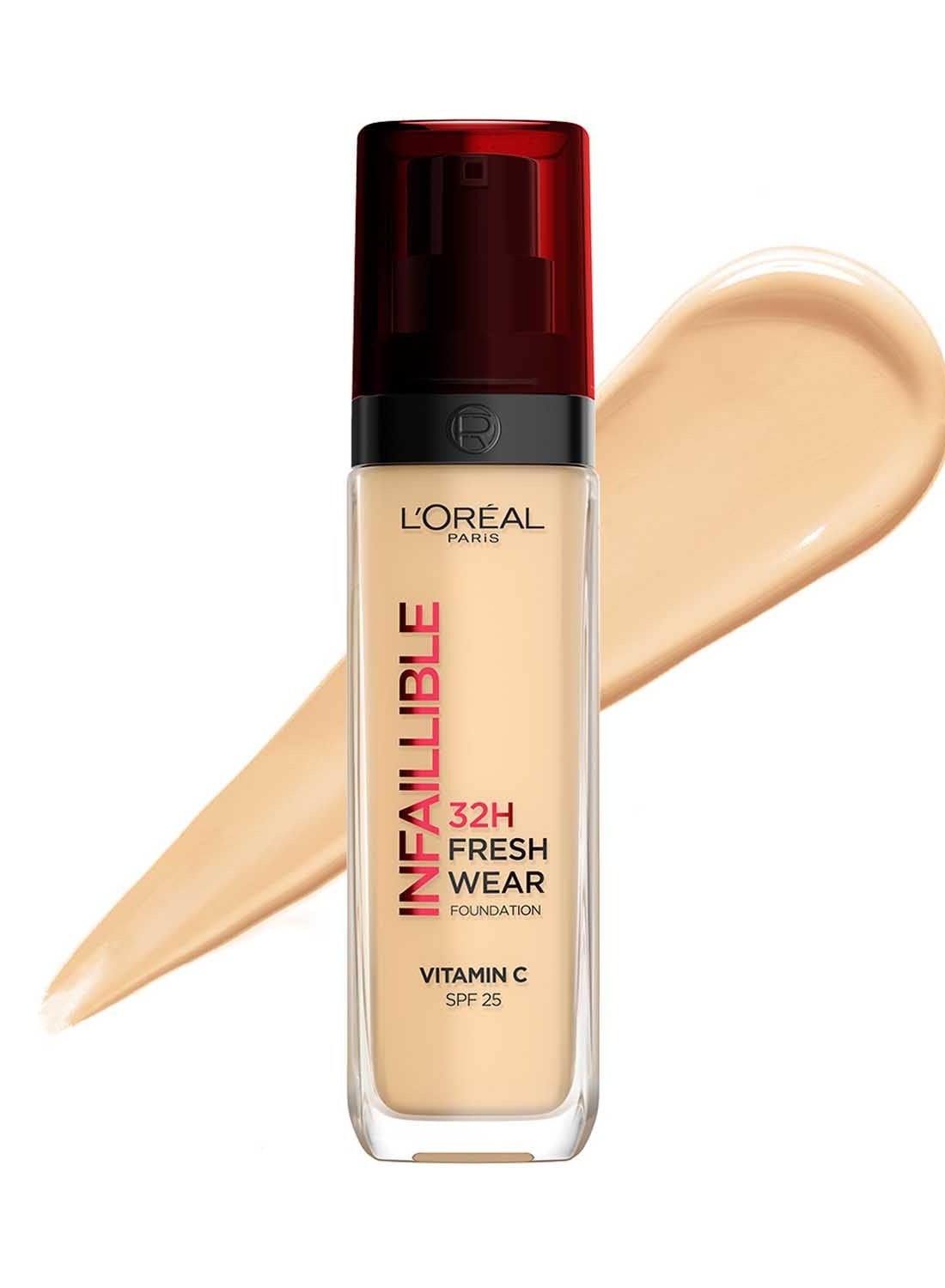 infallible 32H Fresh Wear Foundation - 125 Warm Undertone, 30ml