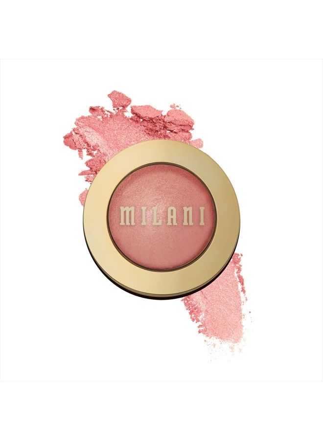 Baked Blush - Bella Bellini (0.12 Ounce) Vegan, Cruelty-Free Powder Blush - Shape, Contour & Highlight Face for a Shimmery or Matte Finish