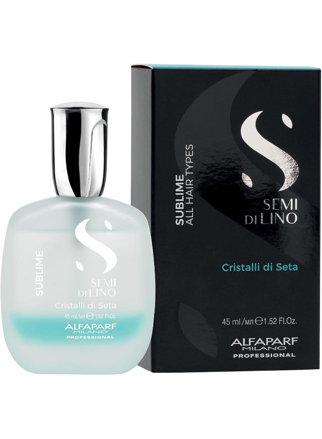 Semi Di Lino Sublime Cristalli Di Seta 45ml | Professional Hair Serum for Instant Shine, Smoothness And Frizz Control for All Hair Types - image 2