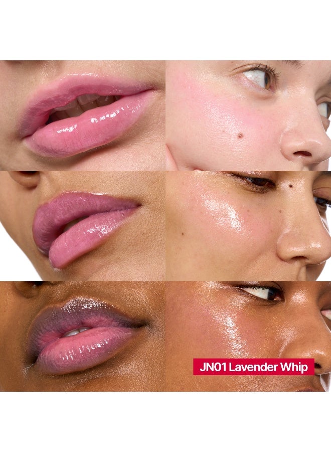 Lip & Cheek Glowy Jelly Pot Lavender Whip - image 2