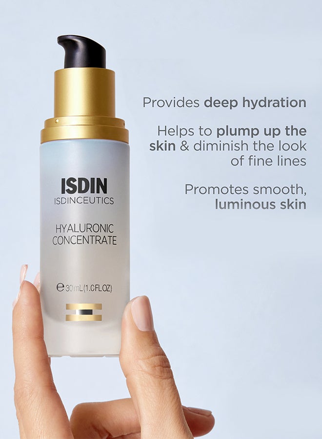Isdinceutics Hyaluronic Concentrate [30Ml] – Deeply Hydrating Facial Serum With Pure Hyaluronic Acid To Plump Skin And Smooth Fine Lines - image 3
