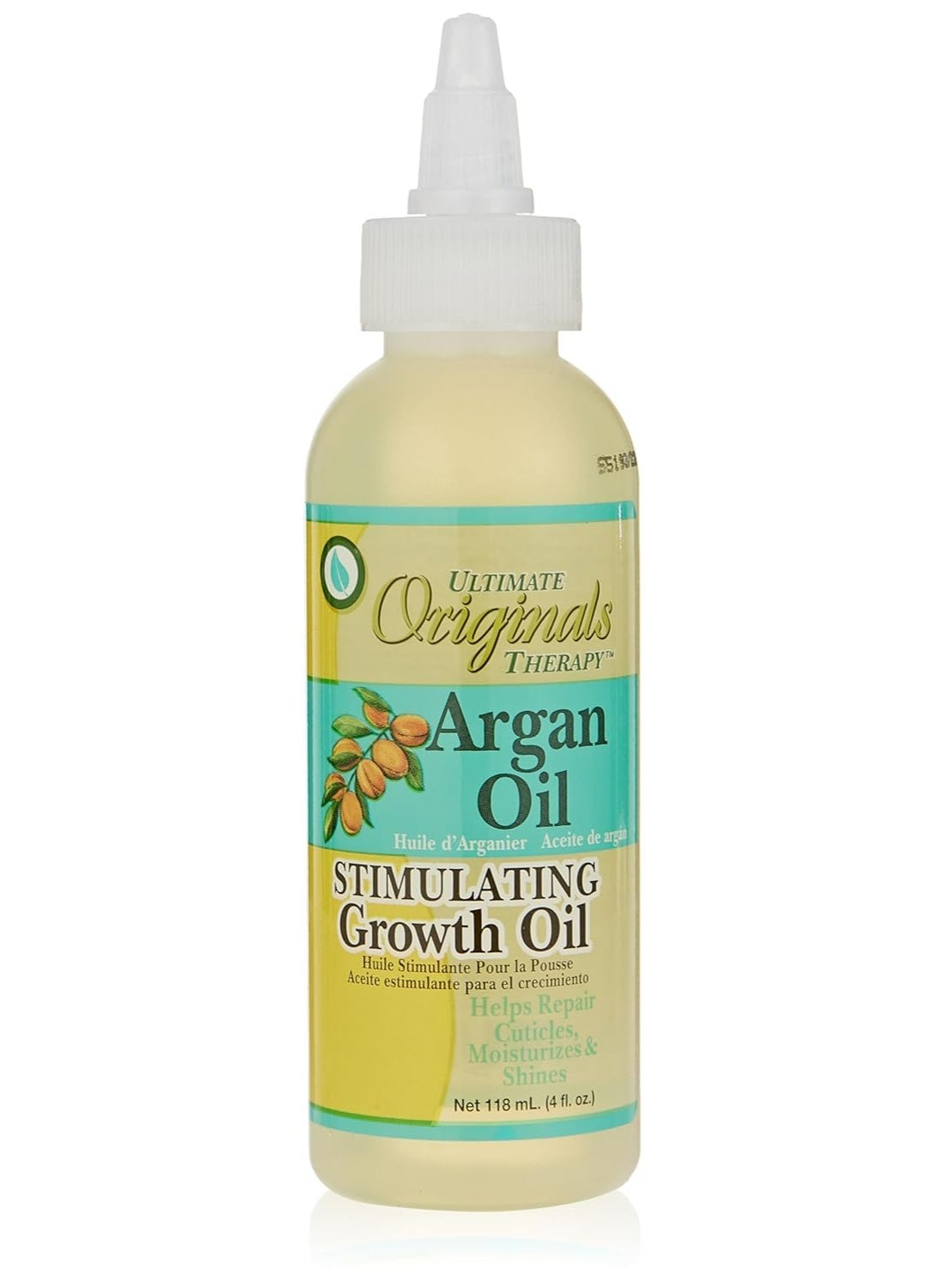 Originals by Africa's Best Therapy Argan Oil Stimulating Growth Oil, Penetrates & Rejuvenates Hair, Scalp, Nails and Skin, All Day Long Moisturizing & Conditioning, 4oz Bottle