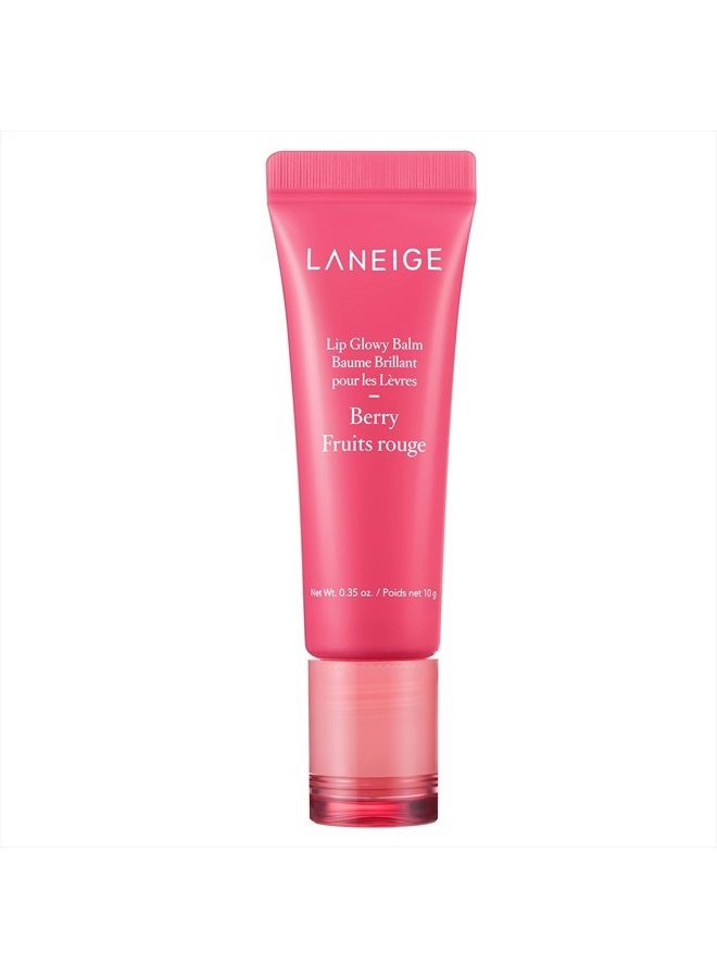 Lip Glowy Balm: Hydrate, Glossy, Lightweight, Moisturize & Tint with Shea Butter