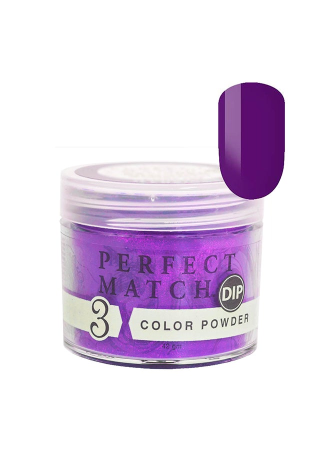 Nail Dipping Powder Violetta 42g, Dip Acrylic Powder Nail Art Manicure System by Perfect Match PMDP102