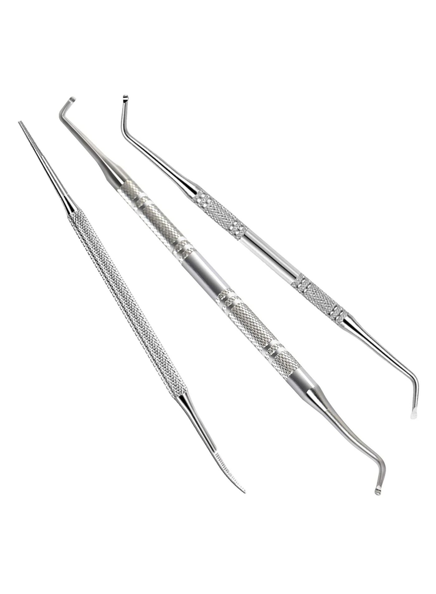 3pcs Ingrown toenail Tool  Toenail File and Lifters Professional Surgical Safe Nail Treatment Pedicure Tool Kit
