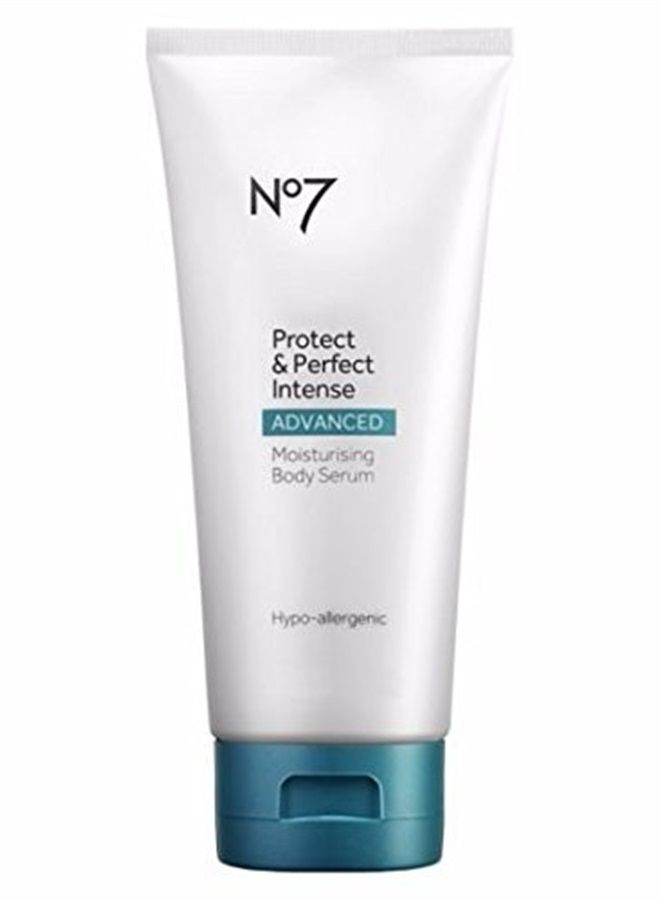 NEW ! Boots No7 Protect & Perfect Intense ADVANCED Moisturising Body Serum Hypo-allergenic 200 ml 200ml 6.7 oz 6.7oz
