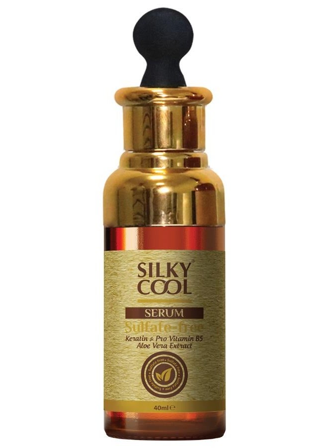 Sulfate-free With Keratin, Pro Vitamin B5, And Aloe Vera Extract Serum 40 ml