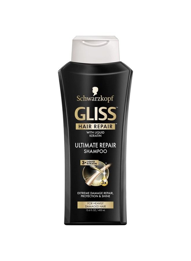 Gliss Shampoo Ultimate Repair 13.6 Ounce (400ml)