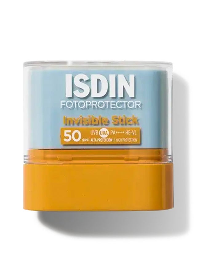 Fotoprotector Invisible Stick Spf 50 [10G] – Travel-Friendly Sunscreen Stick For Targeted Protection Of Lips, Scars, And Sensitive Areas