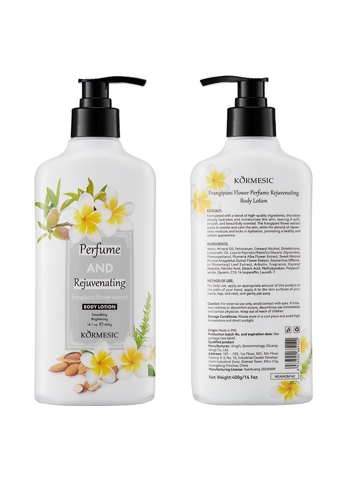 Soap Flower Perfumed Body Lotion 400g - Fragrant & Moisturizing