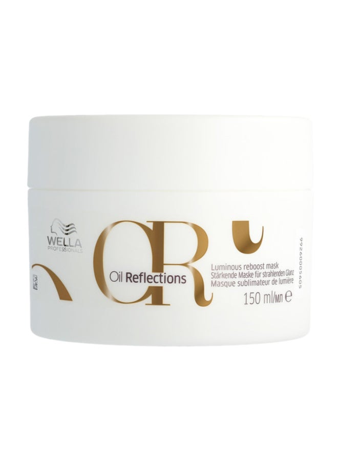Oil Reflections Luminous Reboost Mask - Deeply Nourishes And Replenishes For Smooth, Luminous Hair (150 Ml)