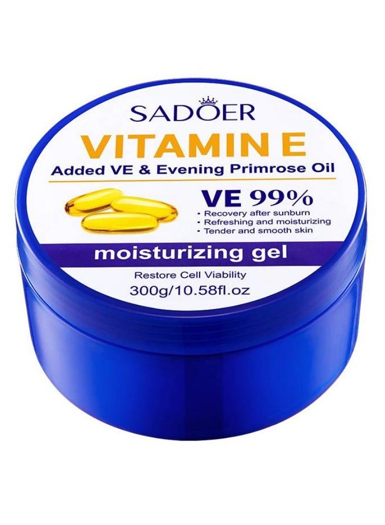 Vitamin E Gel Refreshing and Emollient Brightens Moisturizing Face Cream 300g