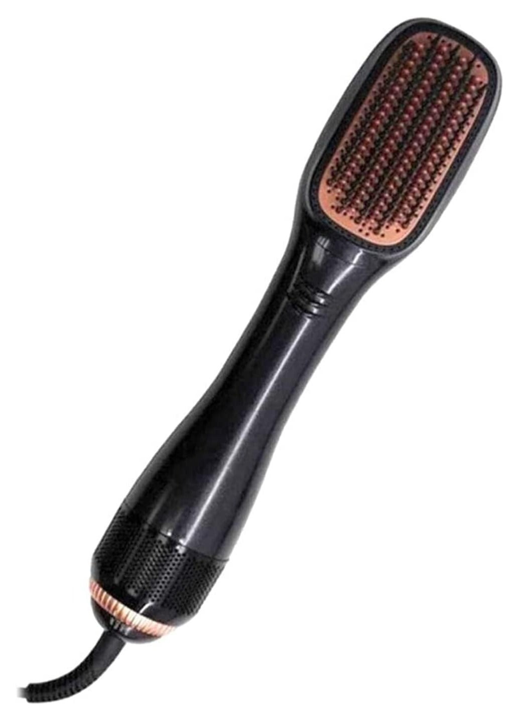 2 In 1 Professional Hair Dryer Brush Negative Ion Blow Dryer Straightening Brush Hot Air Styling Comb Electric Hair Straightener Styler