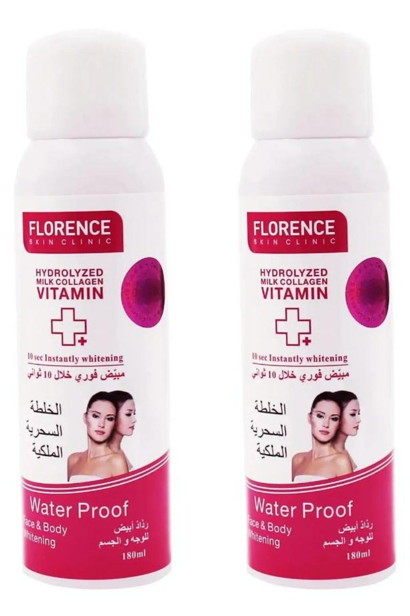 FACE BODY WHITENING SPRAY 180 ML 2 Pcs