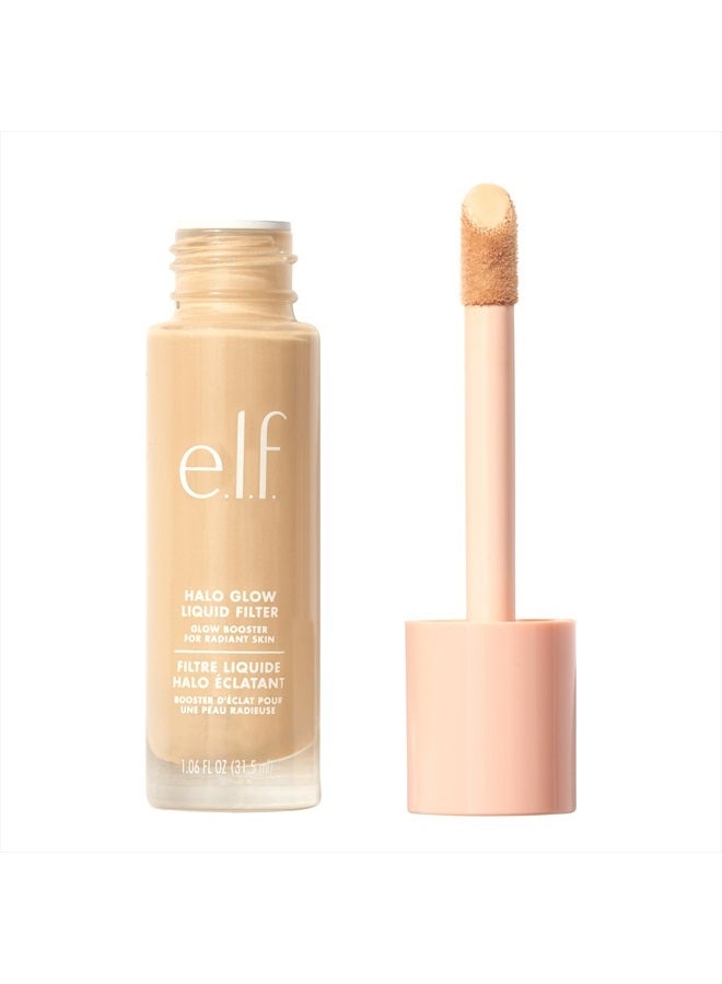 Halo Glow Liquid Filter, Complexion Booster For A Glowing, Soft-Focus Look, Infused With Hyaluronic Acid, Vegan & Cruelty-Free, 0.5 Fair