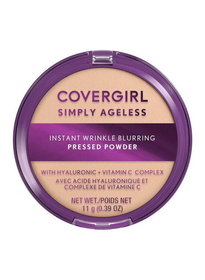 Covergirl Simply Ageless Instant Wrinkle Blurring Pressed Powder, Fair Ivory, 0.39 Ounce