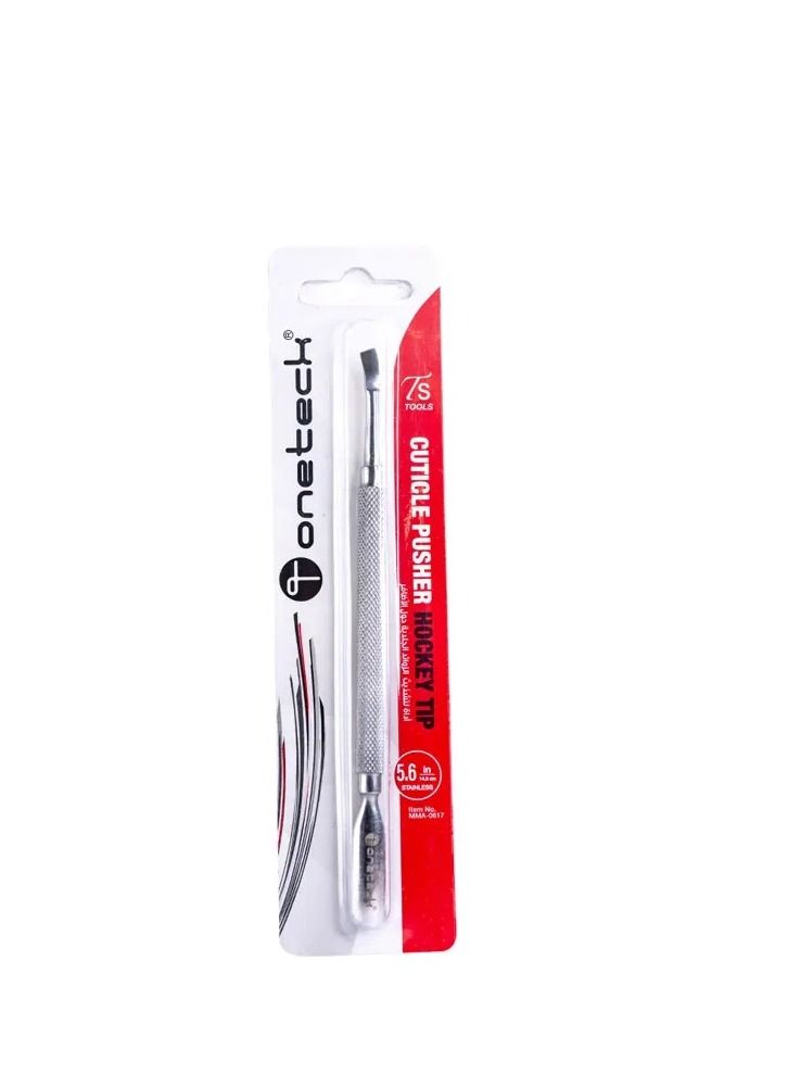 Cuticle Pusher with Hockey Tip a Single Tool That Includes 2 in 1 Manicure Maintenance Heads 14.3cm Mma 0617