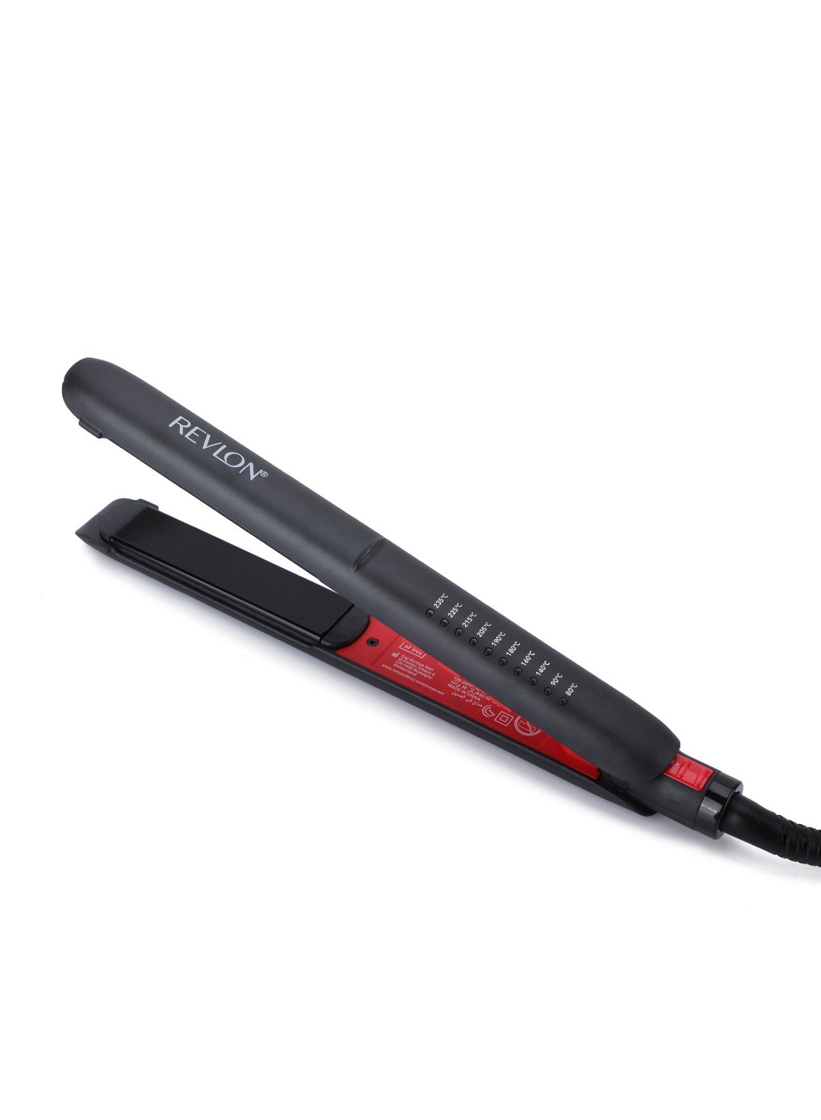 SmoothStay Coconut Oil-Infused Straightener 25mm - Black