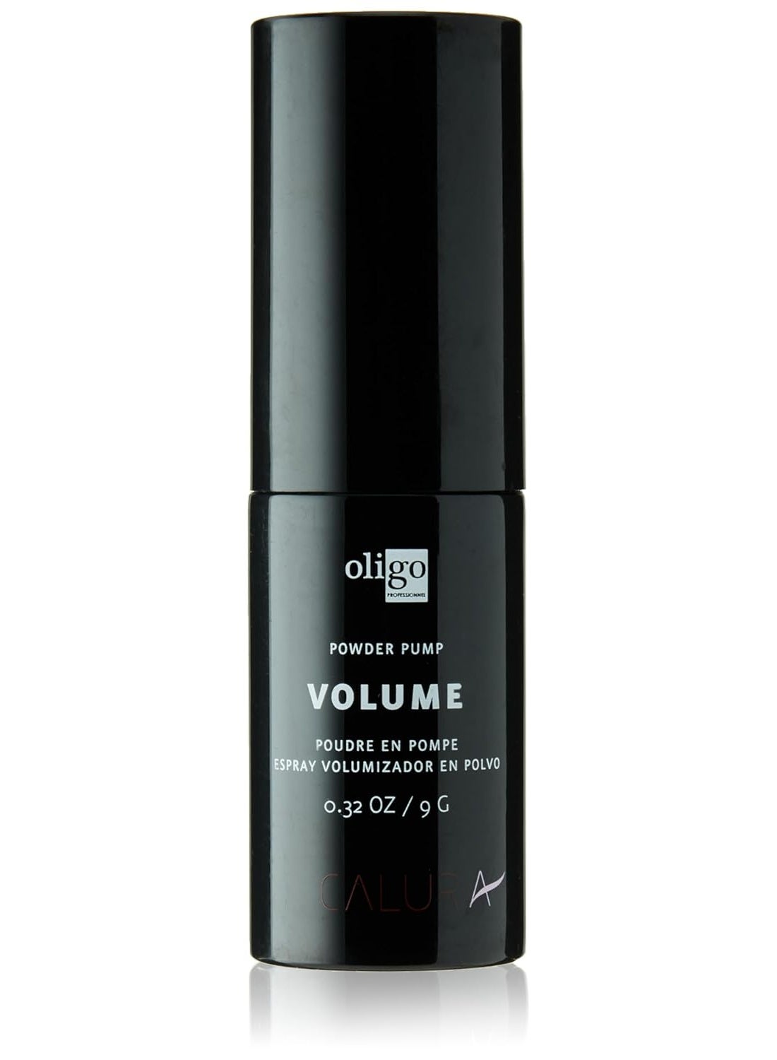 Oligo Professionnel - calura Powder Pump Volume - Instant volumizing powder for hair - Fiber spray - Paraben free - Texturizing powder - Root lifter for fine hair - 0.32oz