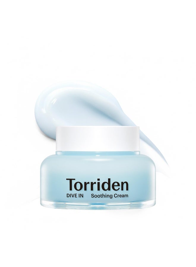 Dive-In Low Molecular Hyaluronic Acid Soothing Gel Cream 100Ml – Deep Hydration 5D Hyaluronic Acid Moisturizer, Lightweight Water Gel For Sensitive Skin, 3.38 Fl Oz