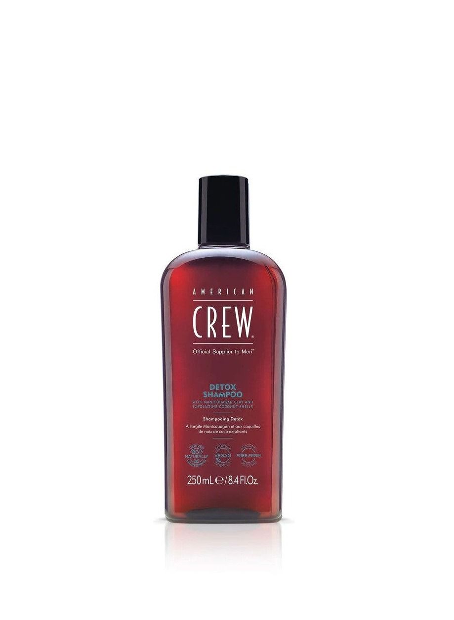 American Crew Detox Shampoo – Deep Cleansing and Purifying Formula for Healthy Scalp and Hair (250ml)