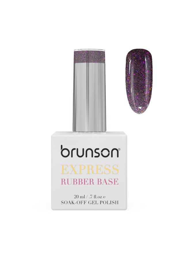Rubber Base Gel Nail Polish 20Ml - French Rubber Base Coat Long-Lasting, Durable And Chip-Resistant Nail Strengthener Gel Nail Polish Base Coat For Manicure And Pedicure