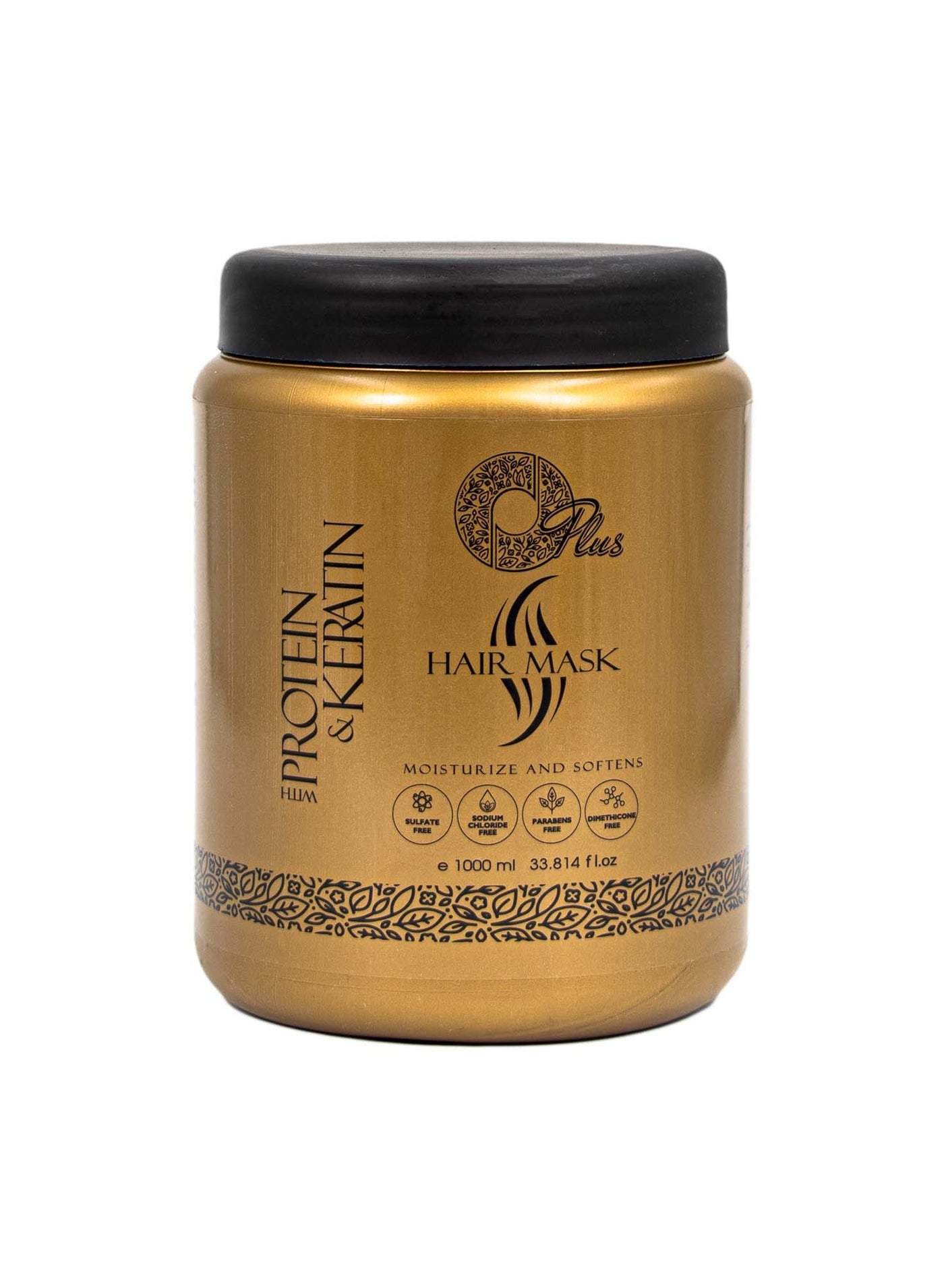 Oplus Protein & Keratin Hair Mask 1000ml - Intensive Repair Treatment