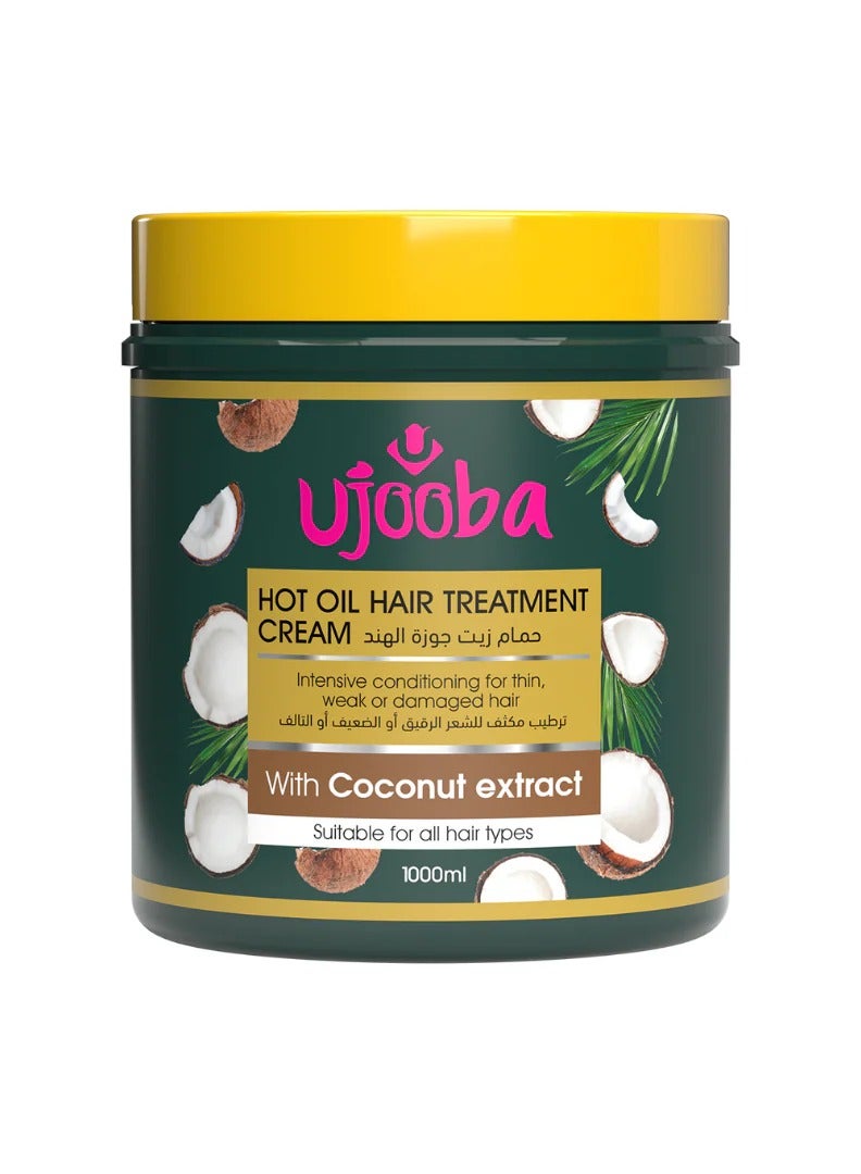 Hair Oil Hair Treatment Cream With Coconut Extract Suitable For All Hair Types 1000 ML