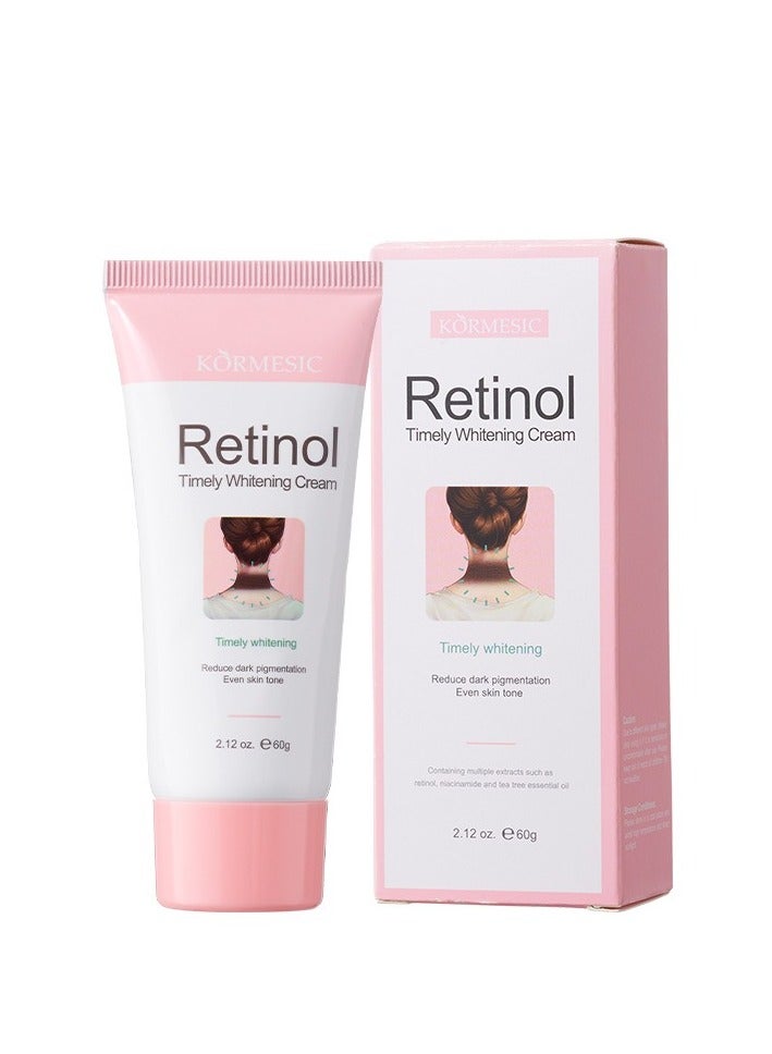 Retinol Cream 60g - Reduce Wrinkles & Improve Skin Texture