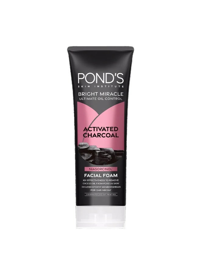 Pond’s Bright Miracle Activated Charcoal Facial Foam 100g 100g