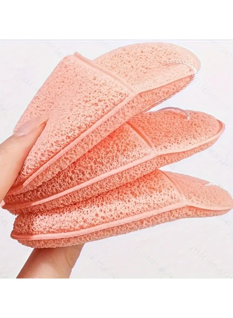 3-Pack Gentle Exfoliating Face Wash Glove – Fragrance-Free, Hydrophilic Polyurethane Facial Cleansing Sponge for All Skin Types