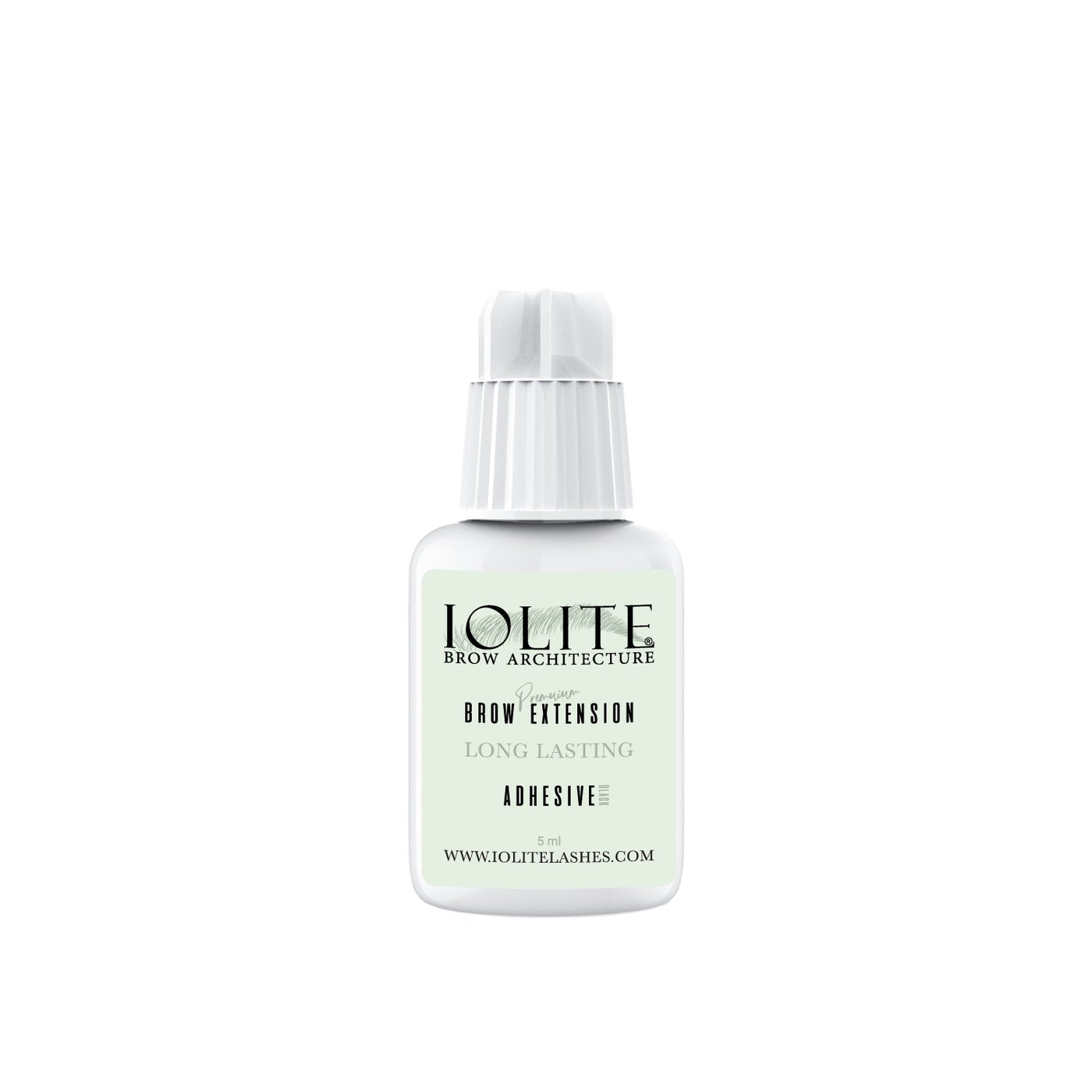 IOLITE Long-Lasting Black Eyebrow Extension Glue | Black Brow Glue- IBEBG