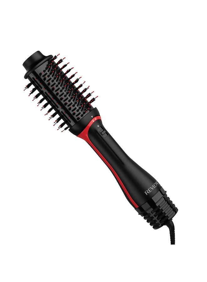 Revlon One-Step Volumiser Plus (Detachable Head, Ceramic Titanium Barrel, Mixed Styling Bristles with Activated Charcoal Pins, Tourmaline Ionic Technology)