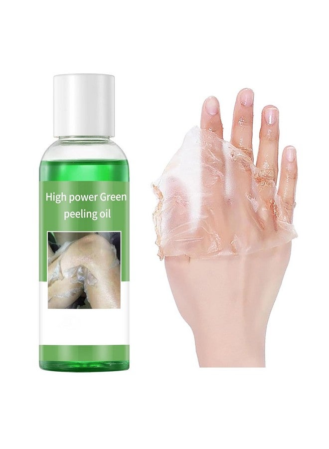 Peeling Oil for Dark Skin Green Peeling Oil Solution Extra Strength Exfoliate Body Extra Strong Exfoliating Peels for Hand Feet Dark Knuckle Knee Elbow Chemical Peel Body for All Skin Type 3.38 FLOZ