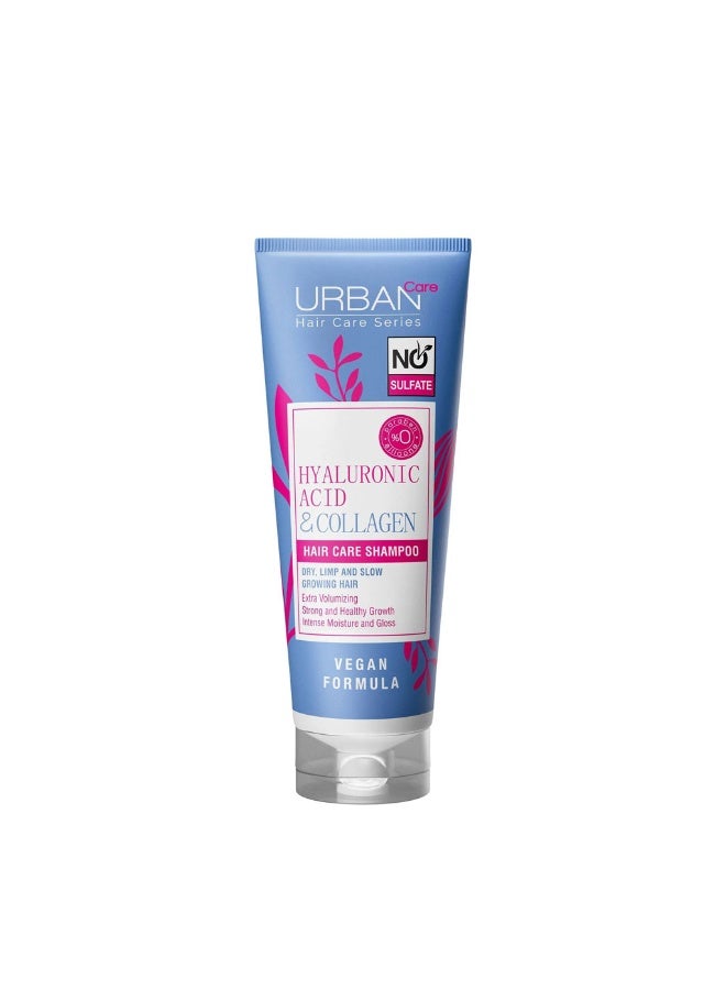 Hyaluronic Acid & Collagen Shampoo For Dry Hair 250ml