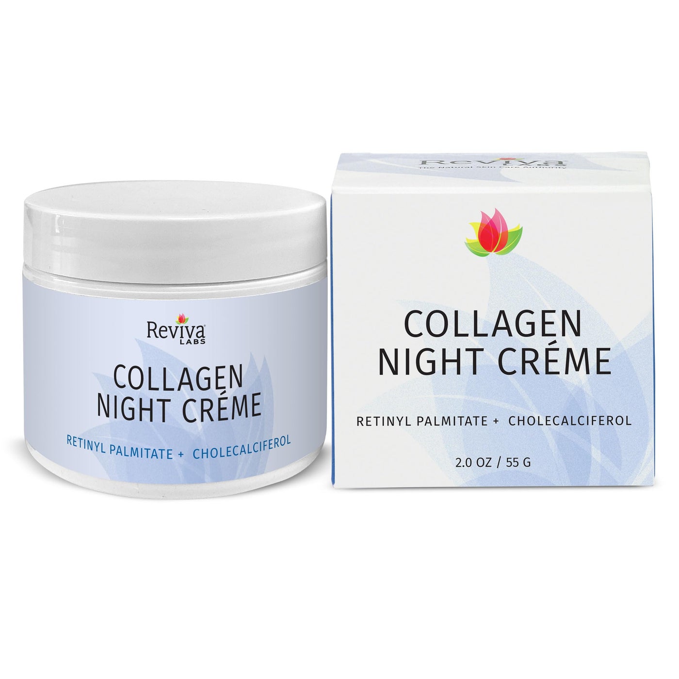 REVIVA LABS - Collagen Night CrÃ©me (2.oz)