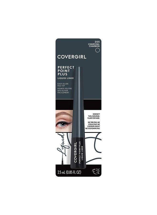 Covergirl Perfect Point Plus Liquid Eyeliner, Charcoal, .08 Fl. Oz.