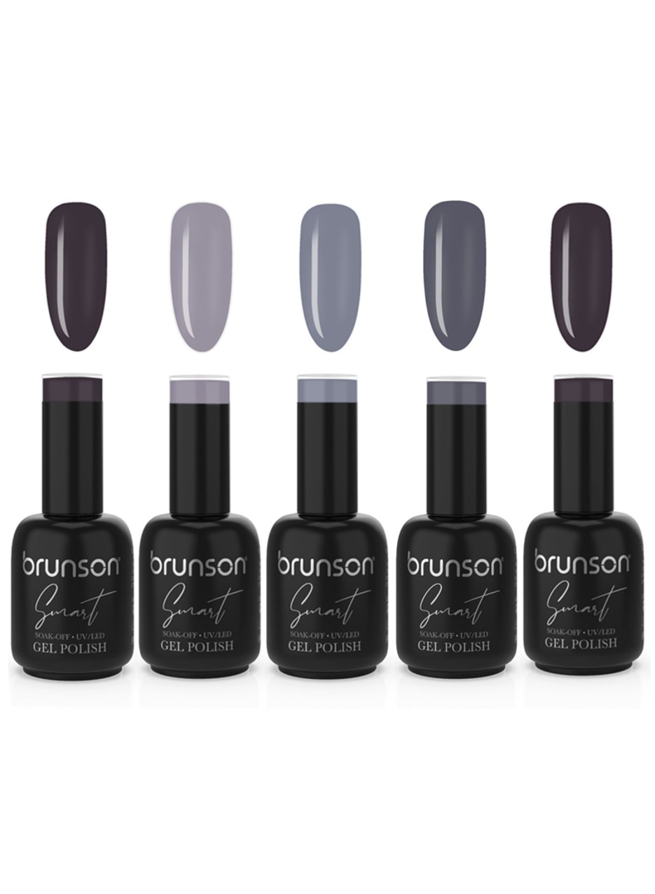 Smart Gel Nail Polish Gray Collections BSGGC