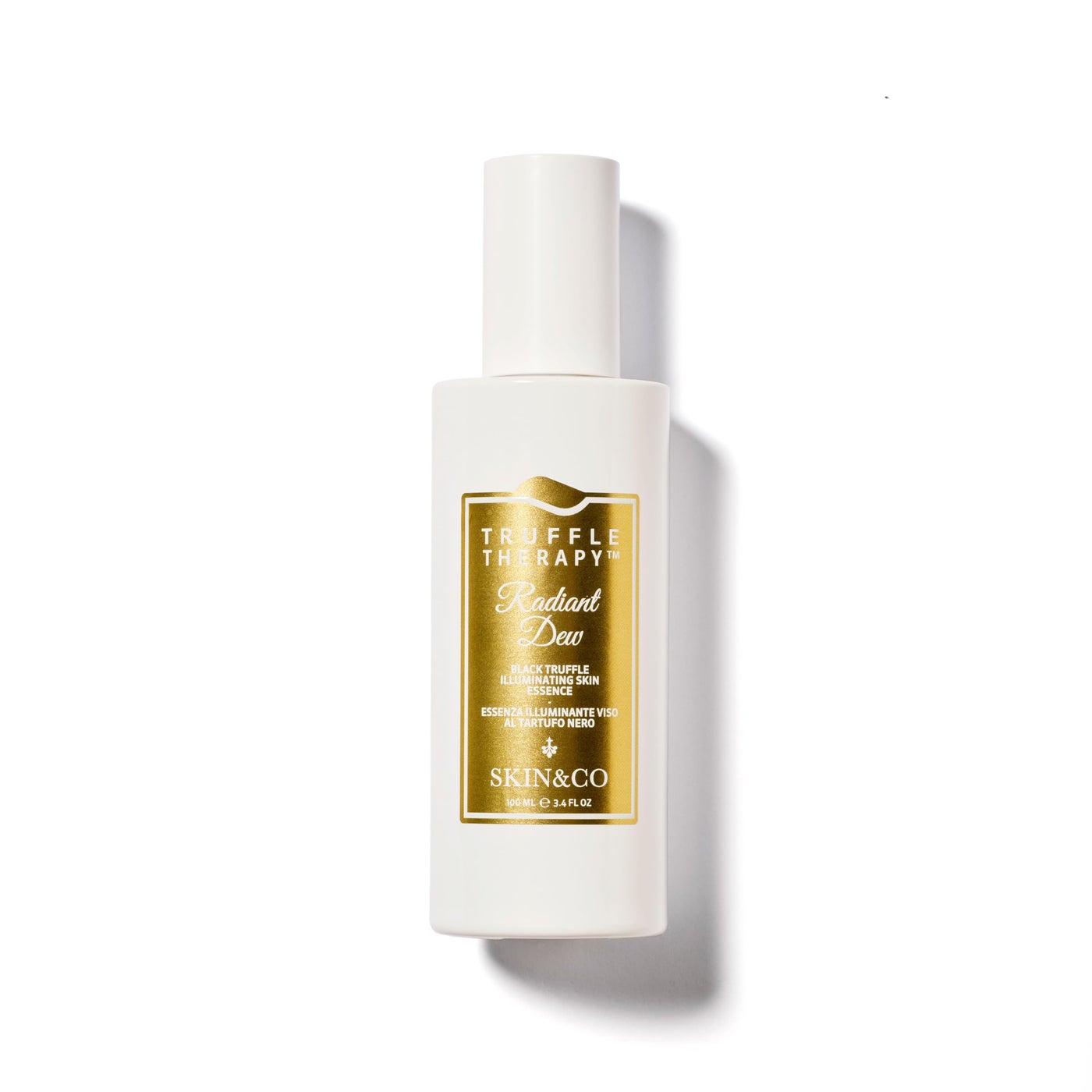 SKIN&CO Truffle Therapy Radiant Dew Mist â€“ 3.38 FL OZ â€“ Hydrating, soothing, antioxidant face mist & setting spray with Black Winter Truffle, Rosemary, Ginger & Damascena Rose, Made in Italy