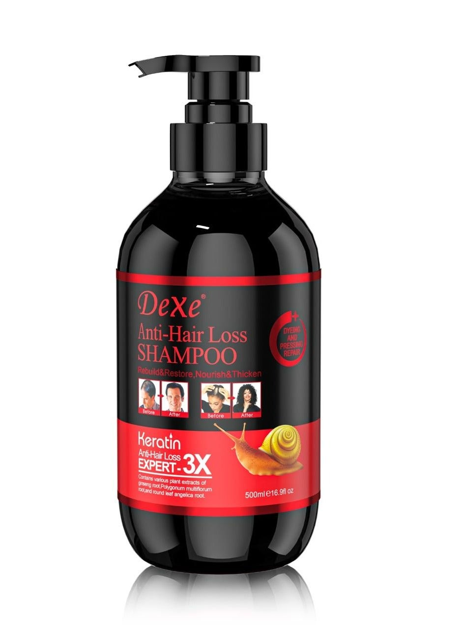 Anti Hair Loss Shampoo Rebuild And Restore Nourish And Thicken Keratin 500 ML