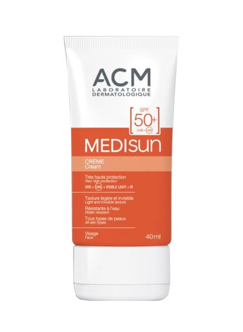 ACM Medisun SPF50+ Invisible Sunscreen Cream 40 mL