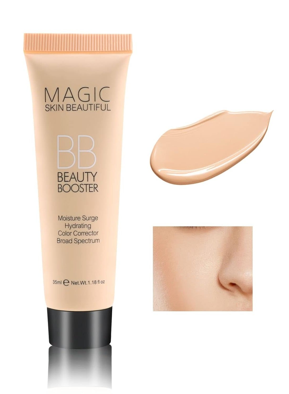 Isolation Cream BB Cream Brightening Skin Tone Liquid Foundation Concealer Long Lasting Non Take Off Makeup Primer Cream - COLOR 2