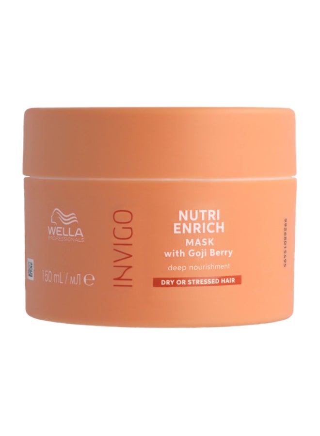 Invigo Nutri-Enrich Deep Nourishing Mask - Replenishes Dry, Stressed Hair For Smoothness And Vitality (150 Ml)