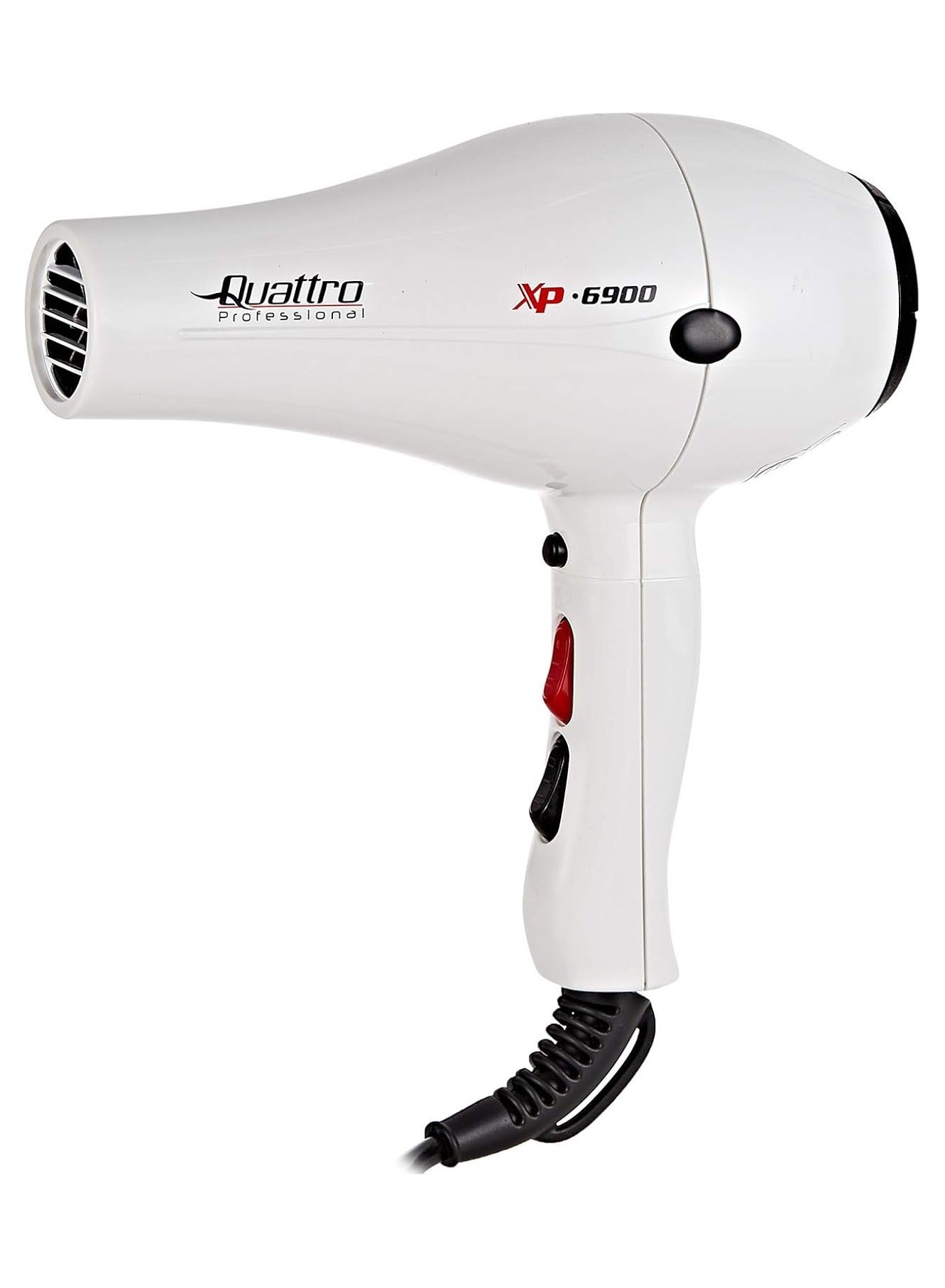 Quattro Professional Hair Dryer XP 6900-White