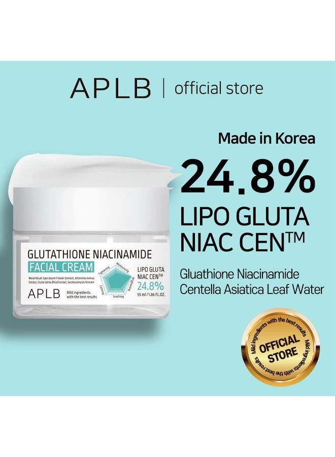 Aplb Glutathione Niacinamide Facial Cream 55ml - image 2