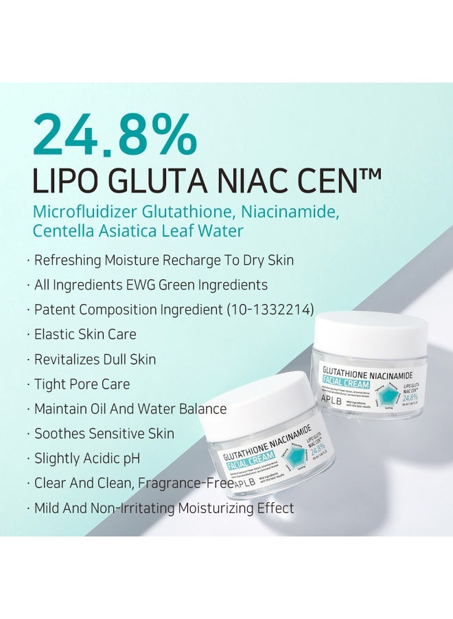 Aplb Glutathione Niacinamide Facial Cream 55ml - image 3