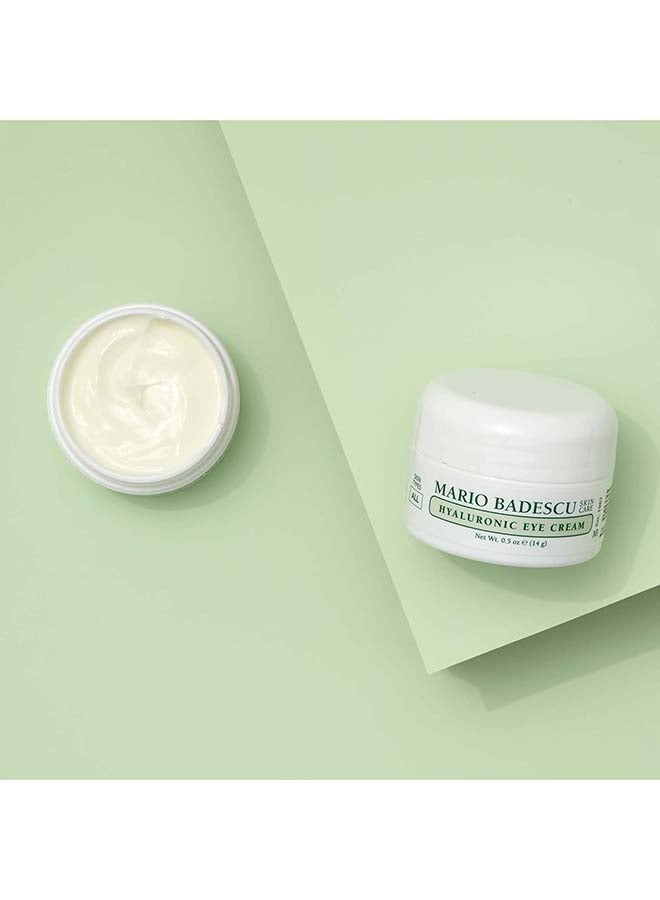 Hyaluronic Eye Cream 14ml | Hydrating Hyaluronic Acid Eye Cream for Puffiness, Fine Lines & Dryness | Plumping & Smoothing Under-Eye Treatment for All Skin Types | Lightweight Moisture-Boosting Eye Cream - image 6